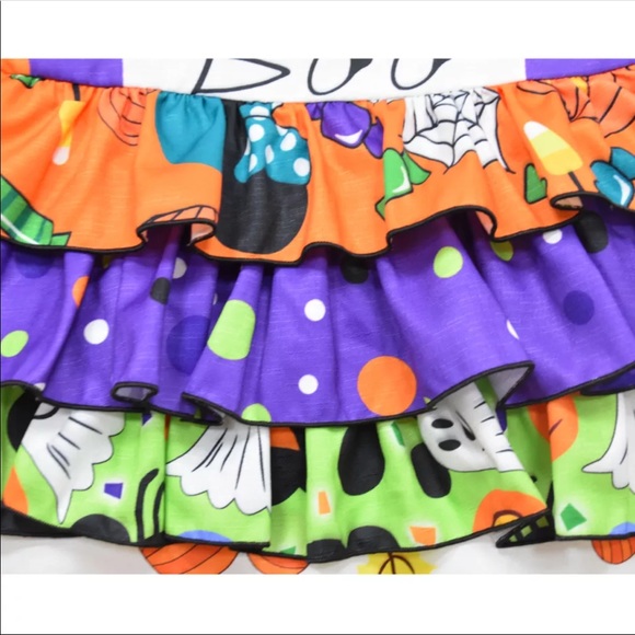 👻New!!! Girls Mickey Halloween Dress!! - Picture 4 of 4